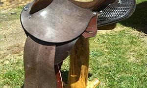 Stock Western Fender Saddle