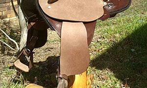 Stock Western Fender Saddle