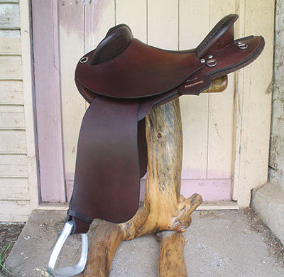 Stock Western Fender Saddle